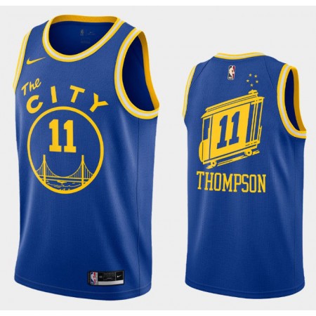 Canotte Uomo Golden State Warriors Klay Thompson 11 2020-21 Nike Hardwood Classics Swingman